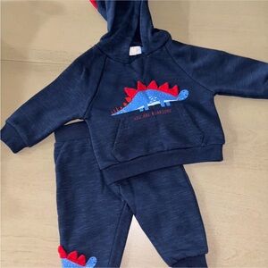 Primark Navy and Blue Dinosaur Outfit